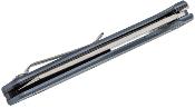 G1837 Couteau Gerber Fastball Lame CPM-20CV Manche aluminium bleu Liner Lock USA - Livraison Gratuite