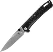 G1878 Couteau Gerber Zilch Black Lame Acier 7Cr17MoV - Livraison Gratuite