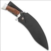 GH5094 Hibben Kukri Fighter Knife D2 Etui Cuir - Livraison Gratuite