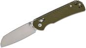 J1953GN Couteau CJRB Lyrid Lame Acier AR-RPM9 Manche G10 Green Crossbar Roulement à Billes - Livraison Gratuite