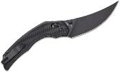 J1955BBK Couteau CJRB Nanner Lame Persian Acier AR-RPM9 Blk Manche G10 Black Ball Bearing Crossbar - Livraison Gratuite 
