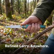 J1965BU CJRB Lanky Blue - Lame Acier AR-RPM9 Manche Aluminium Linerlock Roulements - Livraison Gratuite