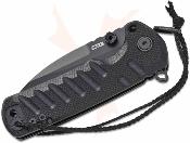 J1966BBK CJRB Tundra - Couteau Pliant Drop Point Acier D2 | Manche G10 Black | Flipper | Liner Lock - Livraison Gratuite