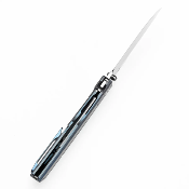 K1108B2 Couteau Kansept Bison Bowie CPM-S35VN Manche Titane Sécurité Frame Lock - Livraison Gratuite