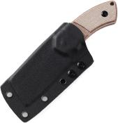 KG2030A4 Couteau Kansept Korvid S Lame Cleaver Acier 14C28N Blk Etui Kydex - Livraison Gratuite