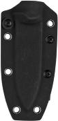 KI1101A3 Kizer Drop Bear Couteau Lame Acier 1095HC Manche Noir Micarta Housse Kydex - Livraison Gratuite 