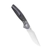 KI4572A1 Couteau Kizer Grazioso Titane/FCarbone Lame Acier CPM-20CV IKBS - Livraison Gratuite