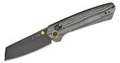 KIV3693A2 Couteau Kizer Madrac Black Clutch Lock Lame Acier Nitro-V - Livraison Gratuite