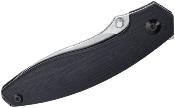 KIV4639C1 Couteau Kizer Doberman Black Lame Acier 154CM IKBS - Livraison Gratuite