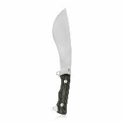 KUB241E Kubey Destroyer | Couteau à Lame Fixe Kukri | Lame Acier D2 | Manche G-10 Noir | Housse Kydex - Livraison Gratuite