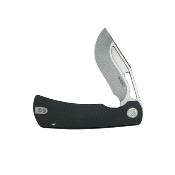 KUB397A Couteau Kubey Gurkha Drop Point Lame Acier 14C28N Manche G10 Noir Liner Lock - Livraison Gratuite