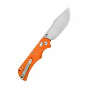 KUB503B Kubey Iguana Lame Acier D2 Stonewash Manche G10 Orange Crossbar Lock - Livraison Gratuite
