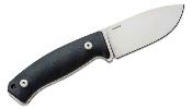 LSTM2MGBK Couteau LionSteel M2 Hunter Lame Acier M390 Black G10  Etui Cuir Made Italy - Livraison Gratuite