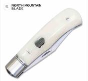 NMB2527CB North Mountain Blade Lanny Plus – Couteau Pliant Slipjoint Lame SLD-Magic – Manche Os Blanc – Livraison Gratuite