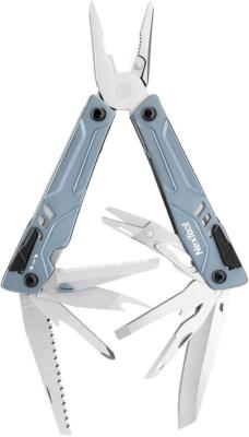 NTL20045 Outils multifonctions 14-en-1 NexTool Sailor Pro Multi Tool Manche Acier Bleu-Gris - Livraison Gratuite