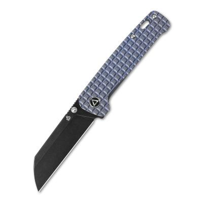 QS130SFRG Couteau QSP Knife Penguin Titane Blue Frag Lame Acier 154CM IKBS - Livraison Gratuite