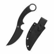 QS166A2 Couteau QSP Viper Clip Point Lame Acier 10Cr15MoV Manche G10 Noir Housse Kydex - Livraison Gratuite