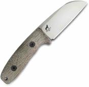 REKCS119GCMBLKA Reiff Circadian  | Couteau Fixe | Lame Acier CPM MagnaCut Sheepsfoot | Manche Micarta Vert | Étui Kydex Made USA - Livraison Gratuite