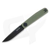 RS7866 Couteau Real Steel Gslip Compact Green Lame Acier VG10 - Livraison Gratuite