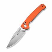 S250461 Sencut Glenspar  – Couteau Lame Acier 9Cr18MoV Manche G10 Orange Crossbar Lock – Livraison Gratuite