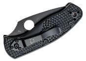 SC136PBBK Couteau Spyderco Persistence Lightweight Black Lame Acier 8CR13MoV - Livraison Gratuite