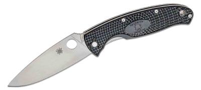 SC142PBK Couteau Spyderco Resilience Plain edge Lame Acier 8Cr13MoV Satin - Livraison Gratuite