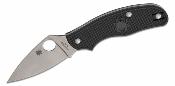 SC213PBK Spyderco Metropolitan Lightweight – Couteau Pliant Slipjoint, Lame Acier M398 Manche FRN Italy - Livraison Gratuite
