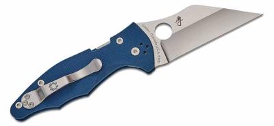 SC85GPCBL2  Couteau Spyderco Yojimbo 2 Wharncliffe Lame Acier CPM SPY27 Manche G10 Sécurité Compression Lock USA - Livraison Gratuite