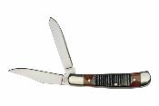 SCH1137134 Couteau Old Timer Generational 94OT Trapper | Made in USA | 2 Lames Acier 1095HC | Manche Os Chestnut | Livraison Gratuite