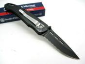 SW480BS Lot de 3 Couteau Smith&Wesson Homeland Security Military Lame Acier 3Cr13 - Livraison Gratuite