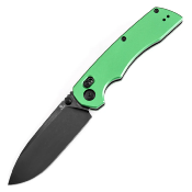 T1001V1 Couteau Tenable Kryo Green Lame Acier 14C28N Cross Bar Lock - Livraison Gratuite