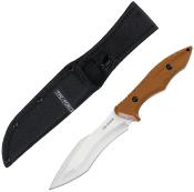 TFFIX120BN Couteau Tac Force Lame Fixed Blade Acier 3Cr13MoV Manche Brown G10 Etui Nylon - Livraison Gratuite