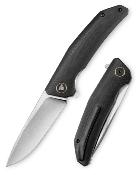 TVTYFBGN Trivisa Phoenix-BG – Couteau pliant Liner Lock Lame Acier N690 SW Manche Black G10 - Livraison Gratuite