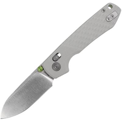 VOSA4904 Couteau Pliant Vosteed Raccoon 2.0 ModSwap Lame Acier Nitro-V Manche G10 Gris Crossbar Lock - Livraison Gratuite