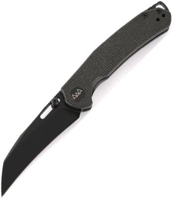 WXC16A WIXCO Wortex Couteau Lame Acier 14C28N Blk Manche Micarta Black Linerlock Thumb Stud - Livraison Gratuite