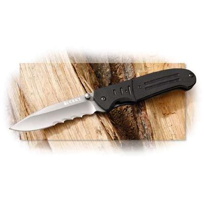 COUTEAU CRKT IGNITOR SERRATED - CRKT Ignitor T Serrated Speed Assist Knife aCIER 8cR14mov Titane CR6865