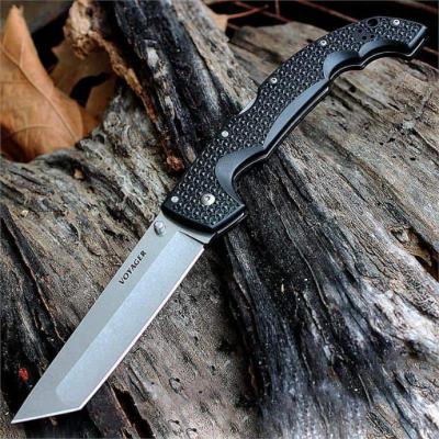 Couteau Cold Steel Voyager XL Tanto Acier AUS-10 Manche Griv-Ex CS29AXT - Free Shipping