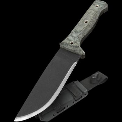 Couteau Bushcraft Condor Crotalus Carbone 1075 Manche Micarta Etui Kydex El Salvador CTK25755HC - Free SHipping