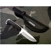 Couteau de Survie Gerber Freeman Guide Lame Acier Inox Manche Fibre de Nylon TacHide G0588 - Free Shipping