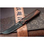 Couteau Kizlyar Supreme Whisper D2 Tanto Manche G-10 Made In Russia KK0118 - Free Shipping