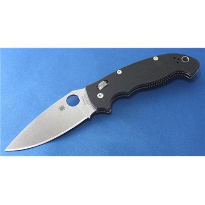 Couteau Spyderco Manix 2 XL Acier CPM-S30V Manche Black G-10 SPYDERCO Made In USA SC95GP2 - Free Shipping