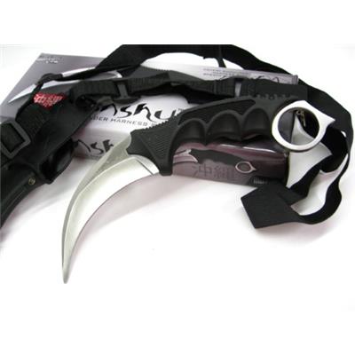 UC2977 Couteau United Cutlery Honshu Karambit Lame Acier 7Cr13 Manche Abs Etui Fibre nylon Harnais Holster - Free Shipping