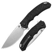 ATZ1702MBK ArtisanCutlery Tradition V2 – Lame Drop Point AR-RPM9 Manche G10 Black, Verrouillage Liner Lock - Livraison Gratuite