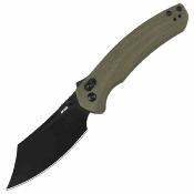 ATZ1882PBGN Artisan Simoon | Couteau Pliant Recoil Lock V2 | Lame Bowie AR-RPM9 PVD Green | Manche G10 Green - Livraison Gratuite