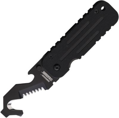 BH15HH11BK Couteau de Secours Blackhawk Hawkhook Compact Survival Tool Lame Acier 9Cr18MoV - Livraison Gratuite