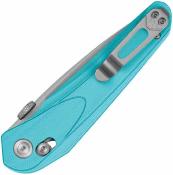 BTKG67D Couteau pliant Bestech Mothus | Lame Drop Point acier 14C28N Bar Lock Manche G10 Tiffany Blue – Livraison Gratuite