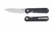 BTKMK13A Couteau Bestechman Flick Linerlock Drop Point Acier D2 Manche G10 Black Ball Bearing - Livraison Gratuite