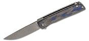 CIVC20009BA Couteau Civivi Bo Blue Carbon Fiber Lame Nitro-V Roulement IKBS - Livraison Gratuite