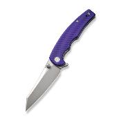 CIVC210432 Couteau CIVIVI P87 Purple Lame Acier Nitro-V Manche G10 IKBS - Livraison Gratuite