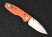 CMB08GW Couteau CMB Made Knives Predator Orange Lame Acier D2 IKBS - Livraison Gratuite